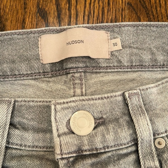 Hudson Zack “DAC” Dark Concrete Skinny Jeans Size 30 - Picture 7 of 17